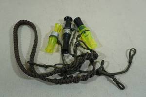 lot 56 image: Lanyard with Hunting Calls