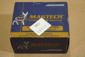 lot 123 image: 20 MagTech 454 Casull 225 Gr SC HP Ammo