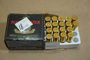 lot 126 image: 18 Winchester Partition Gold 454 Casull 260 Gr Ammo
