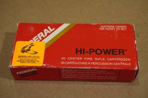 lot 141 image: 20 Federal Hi-Shok .30-30 Win 170 Gr SP Ammo