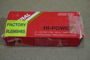 lot 142 image: 20 Federal Hi-Shok .30-30 Win 170 Gr SP Ammo