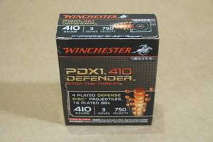lot 157 image: 10 Winchester PDX1.410 Defender .410 Bore 3 Defense Shotshells