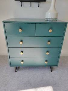 Green 4 Drawer Dresser