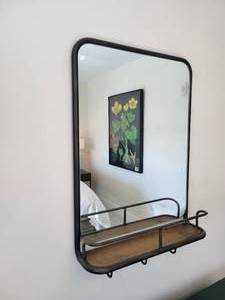 A very practical and attractive Mirror.