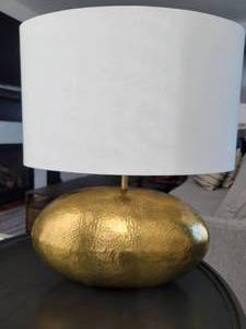 Modern Brass Lamp.