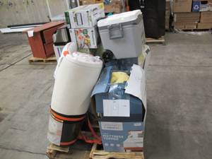lot 114 image: Pallet of Store Overstock Store and Ecommerce Product and Returns