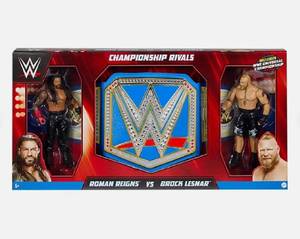 lot 731 image: NEW WWE Championship Rivals Bundle - Roman Reigns vs Brock Lesnar