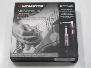 lot 823 image: Monster Prolink Monster Classic Instrument Cable - 12 ft - Black