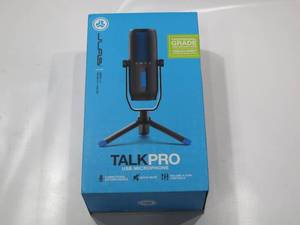 lot 829 image: JLab Talk Pro USB Microphone, USB-C Output, Cardioid, Omnidirectional, Stereo, 20Hz-20kHz Frequency Response,, Quick Mute, Plug & Play