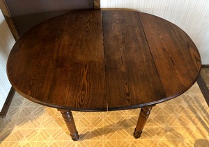lot 125 image: Vintage Wooden Table