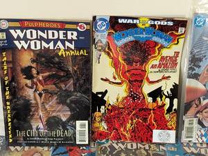 lot 210 image: Wonder Woman DC Comic Books