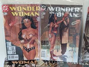 lot 213 image: Wonder Woman DC Comic Books