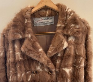 lot 178 image: Vintage Vovla Mitsakou Mink Coat