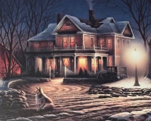 lot 181 image: Lights of Home Limited Edition Signed print by Terry Redlin
