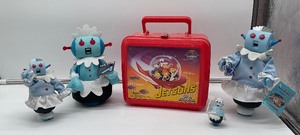 Jetsons Platstic Lunchbox, Rosie Robot Bean Bag Figures and Plush