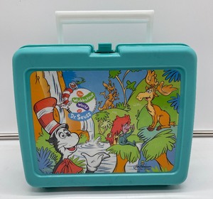 1996 Dr. Seus Lunchbox Jim Henson Wubbulous With Thermos