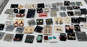 Over 60 Pair Of Earrings
