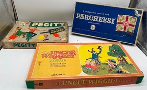 Three Vintage Board Games
