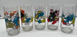 Smurf Glass Lot #1 of 2