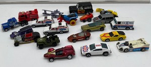 Matchbox Lot Toy CarTruck Hot Wheels Tootsie Bandai Hong Kong Lot of 20