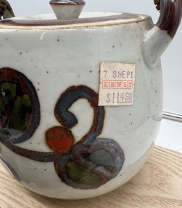Vintage Pottery Saki Tea Set