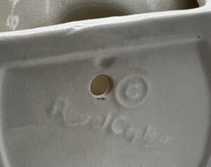 Royal Copley Head Vase Wall pocket lot