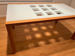 lot 2 image: Wooden Extensia Dining Table from Ligne Roset