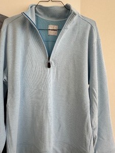 lot 47 image: Mens Tommy Bahama Half Zip Pull Over