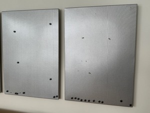 lot 49 image: Set of Three Umbra Metal Magnetic Boards