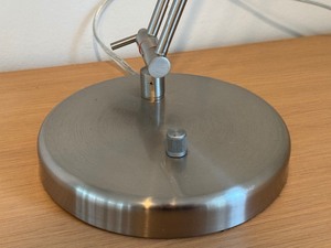 lot 65 image: Stylish Adjustable Table Lamp