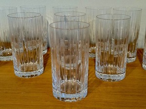lot 76 image: Set of 11 Crystal Tumblers