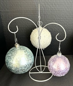 lot 103 image: Two Dazzling Ornament Trees
