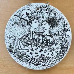 lot 167 image: Four Porcelain Bjrn Wiinblad Wall Plaques by Nymolle of Denmark