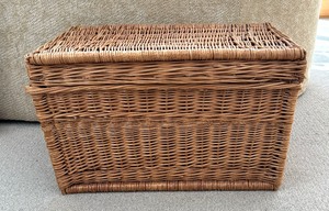 lot 170 image: Wonderful Wicker Chest