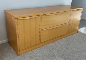 lot 7 image: DCG Sit Stand Series Storage Credenza