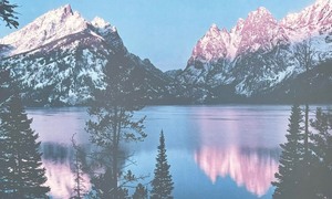 lot 186 image: Legend of the Lake Framed Print