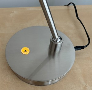 lot 196 image: Adjustable Height Table Lamp