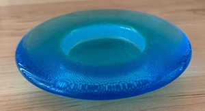 lot 200 image: Iittala Turquoise Candle Holders