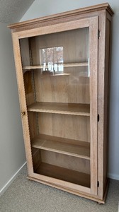 lot 213 image: Glass Front Display Cabinet