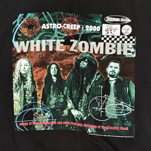lot 94A image: Vintage White Zombie Band Astro Creep 2000 Concert T-Shirt
