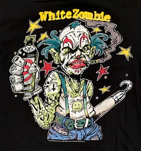 lot 16A image: Vintage White Zombie Freaks and Human Oddities Concert T-shirt