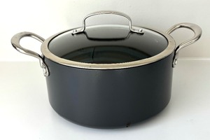 lot 118 image: 3 Pots and Pans by Green Pan Revolution and Calphalon
