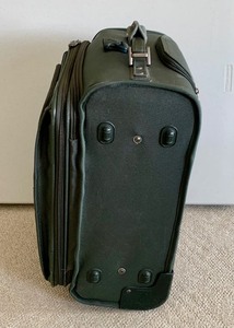 lot 212A image: Forest Green Atlantic Carry-On Suitcase