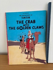 lot 247 image: Three Adventures of Tintin Books