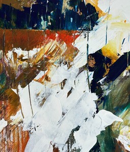 lot 21A image: Urban Sprawl Original Abstract Painting by Bobby McMonagle