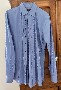 lot 225 image: Three Mens Custom Dress Shirts by Top Shelf