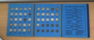 lot 313 image: Partial Roosevelt Dime Collection Starting 1946 Coin Book