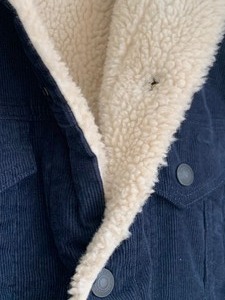 lot 210A image: Mens GAP Corduroy Jacket with Fleece Lining