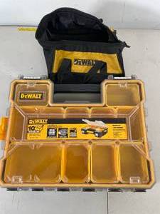 lot 55 image: Dewalt Drill bag and organizer
