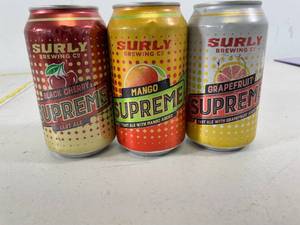 lot 68 image: Surly Collectable cans unopened